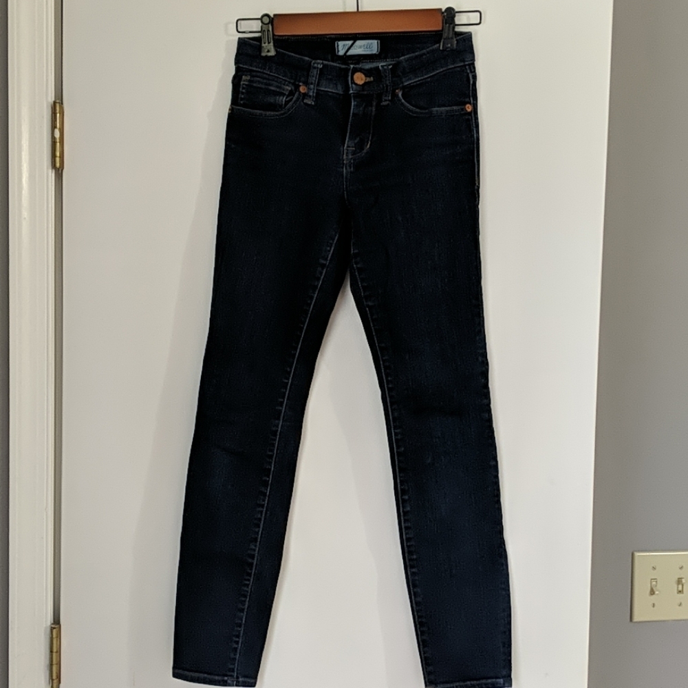 Madewell 8" skinny skinny Quincy wash